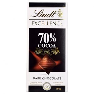 شکلات لینت 70 درصد