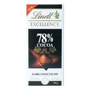 شکلات 78 درصد تلخ لینت