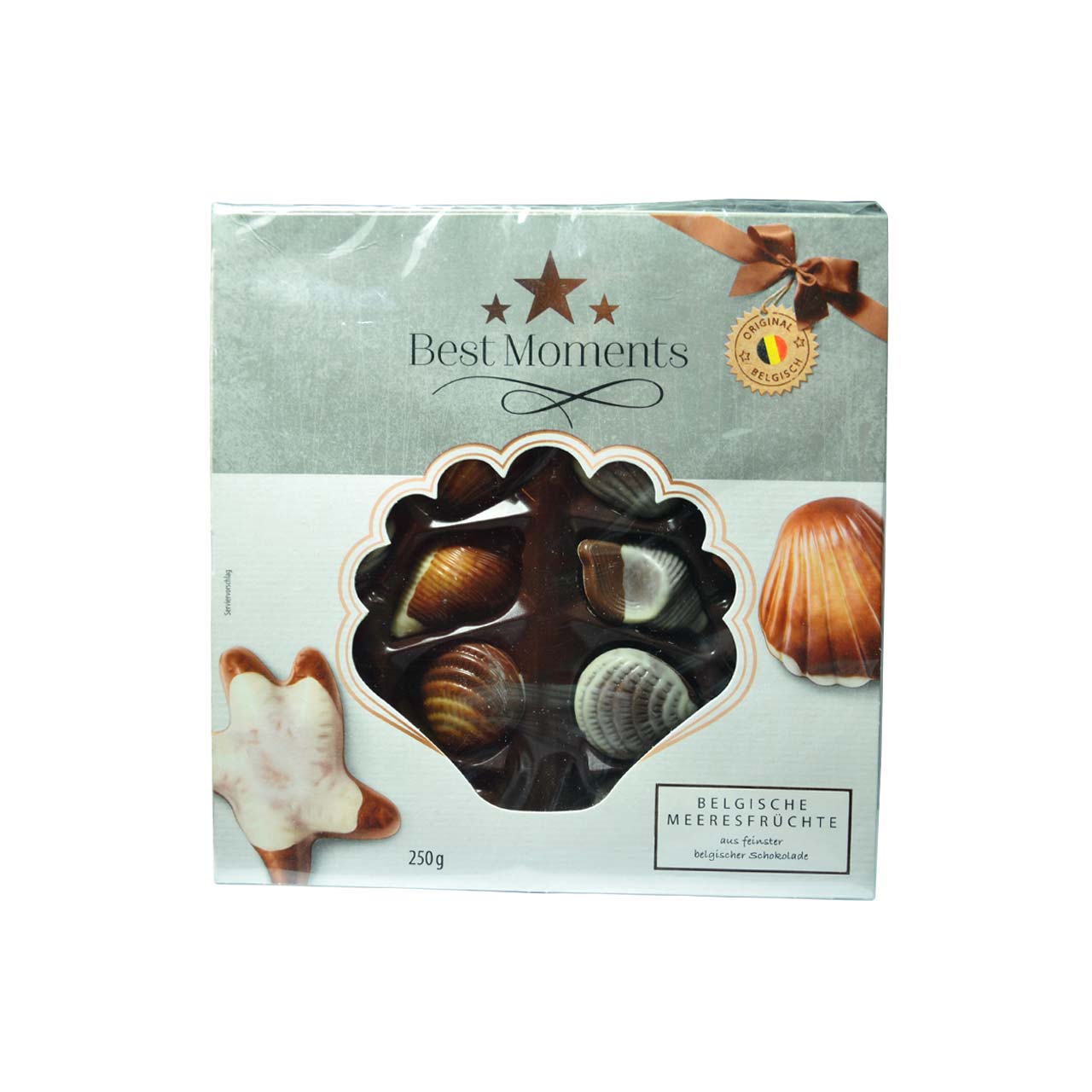 شکلات صدفی کادویی بلژیکی