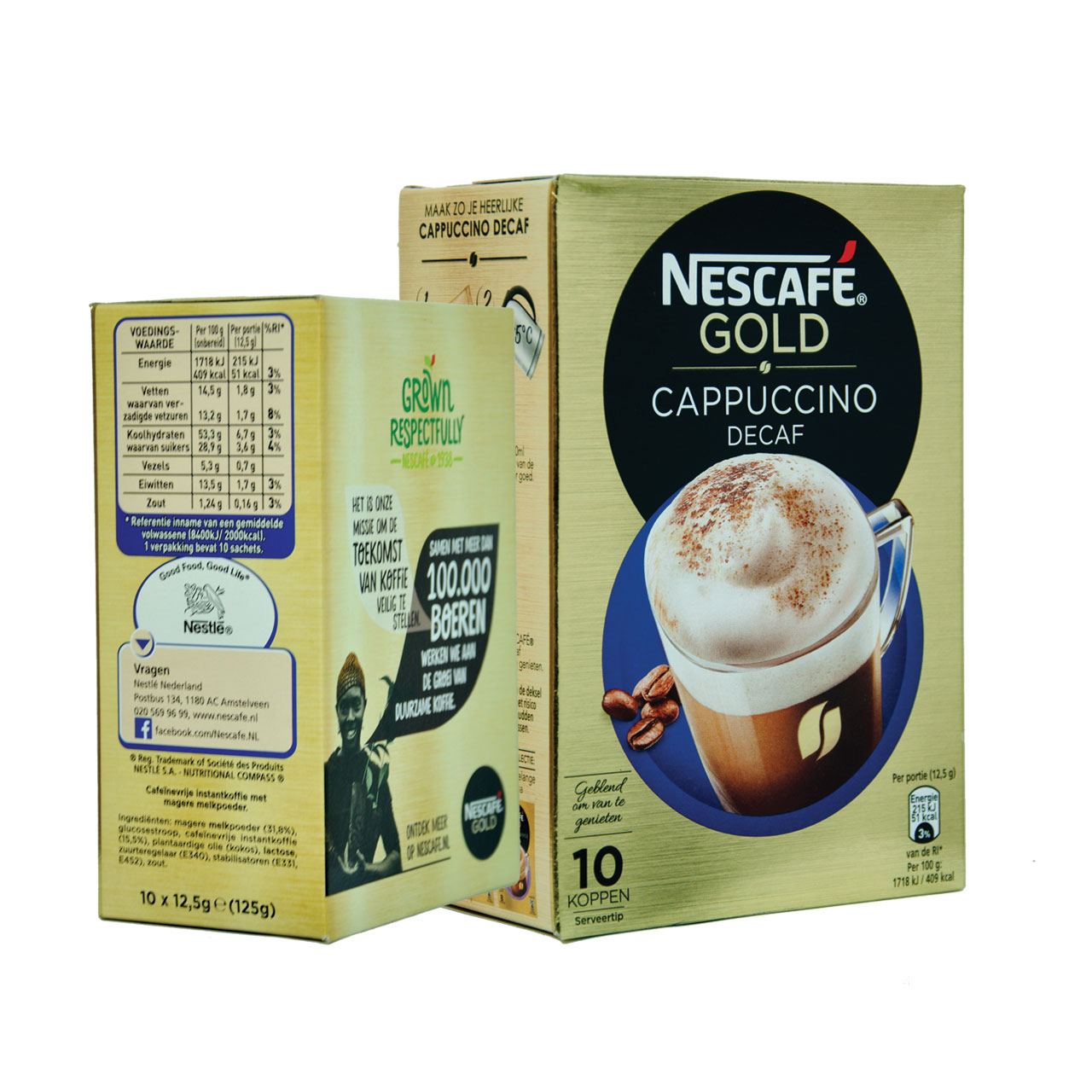 قهوه کاچوپینو بدون کافئین نسکافه