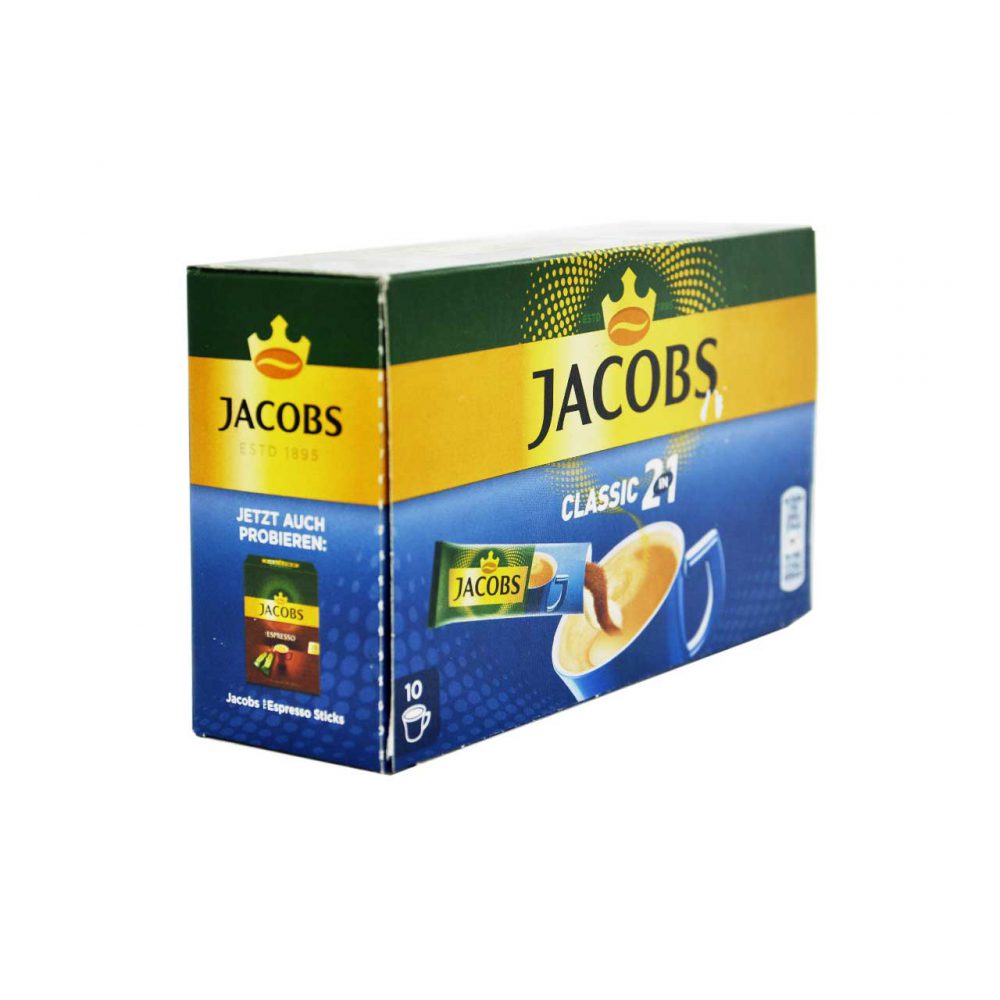 قهوه فوری ۲ در ۱ ساشه ای جاکوبز jacobs