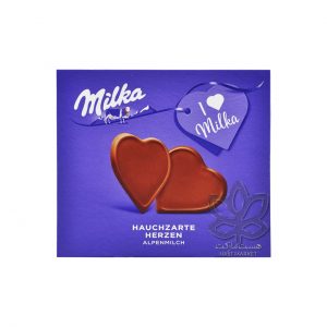 شکلات شیری قلبی میلکا