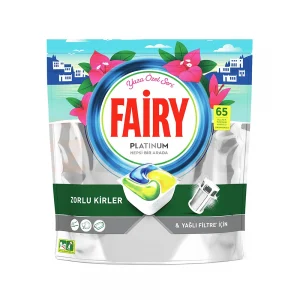 کپسول ماشین ظرفشویی ۶۵ عدد پلاتینوم فیری - fairy