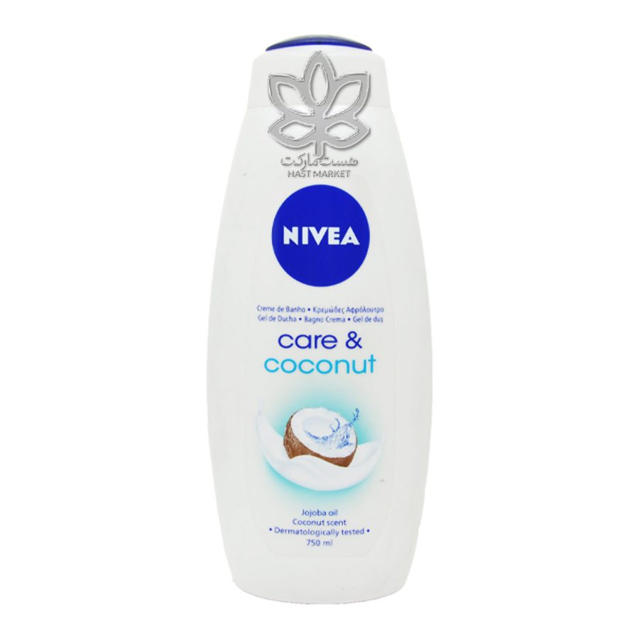 شامپو بدن کرمی رایحه نارگیل ۷۵۰ میل نیوا - nivea