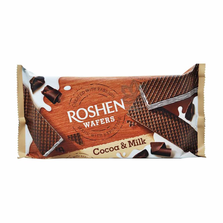 ویفر شیر شکلاتی ۲۰۰ گرم روشن - roshen