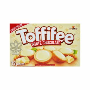 تافی با مغز شکلات سفید و فندق ۱۲۵ گرم تافی فی - toffifee