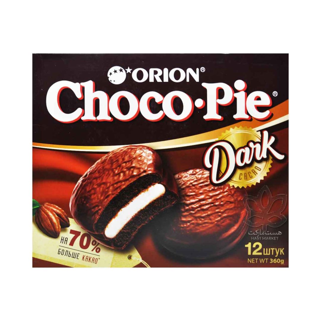 Choco pie 360. Печенье Чоко-Пай Орион дарк 360 г. Печенье Орион Чоко Пай. Чоко Пай-12 360гр. Чоко Пай дарк 30г (6шт).