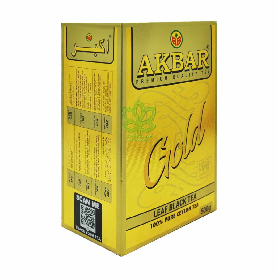 چای سیلان گلد ۵۰۰ گرم اکبر - akbar