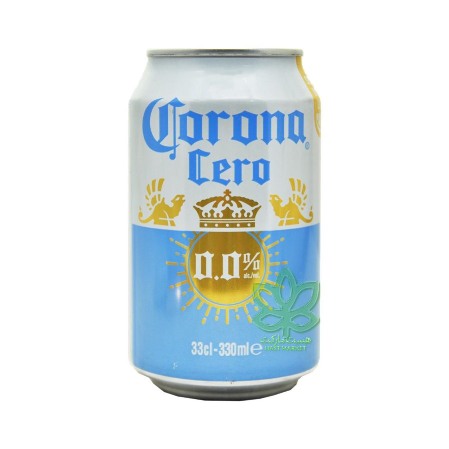 آبجو کرونا بدون الکل قوطی 330 میل - corona