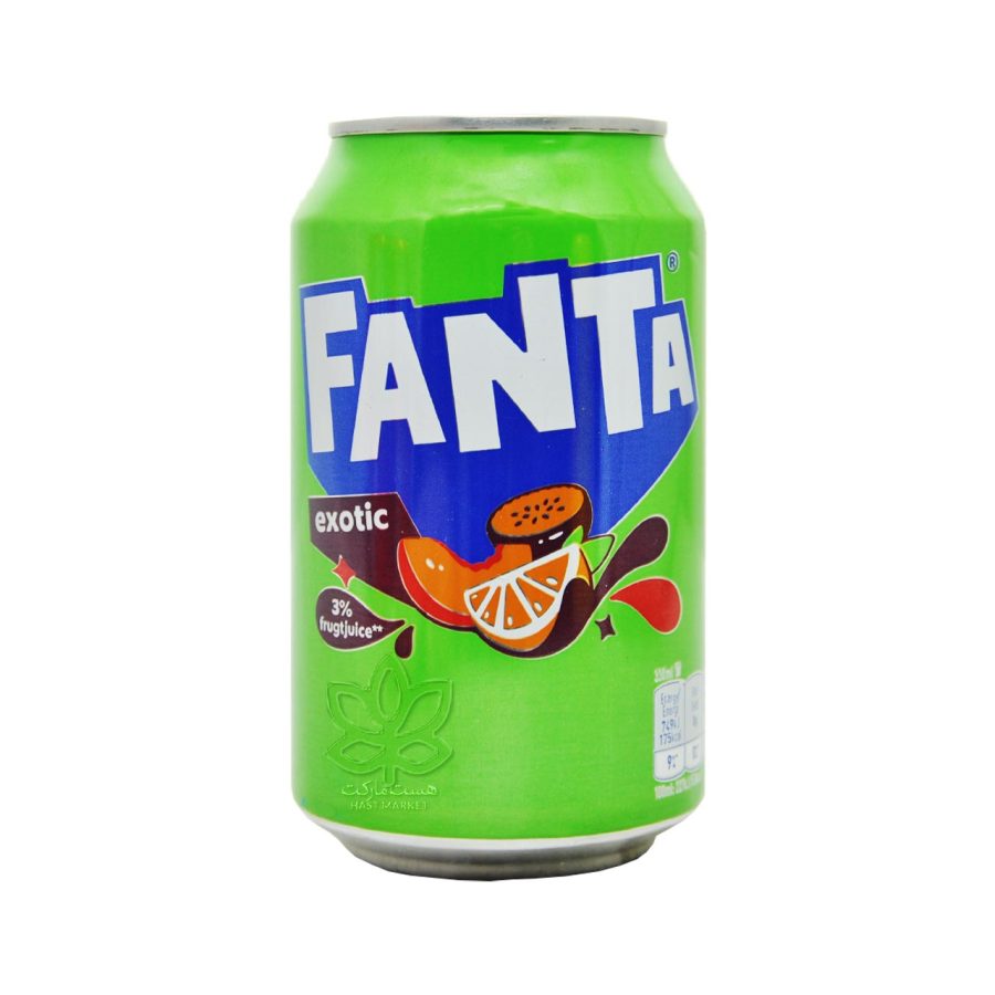 نوشابه فانتا استوایی 330 میل قوطی - fanta