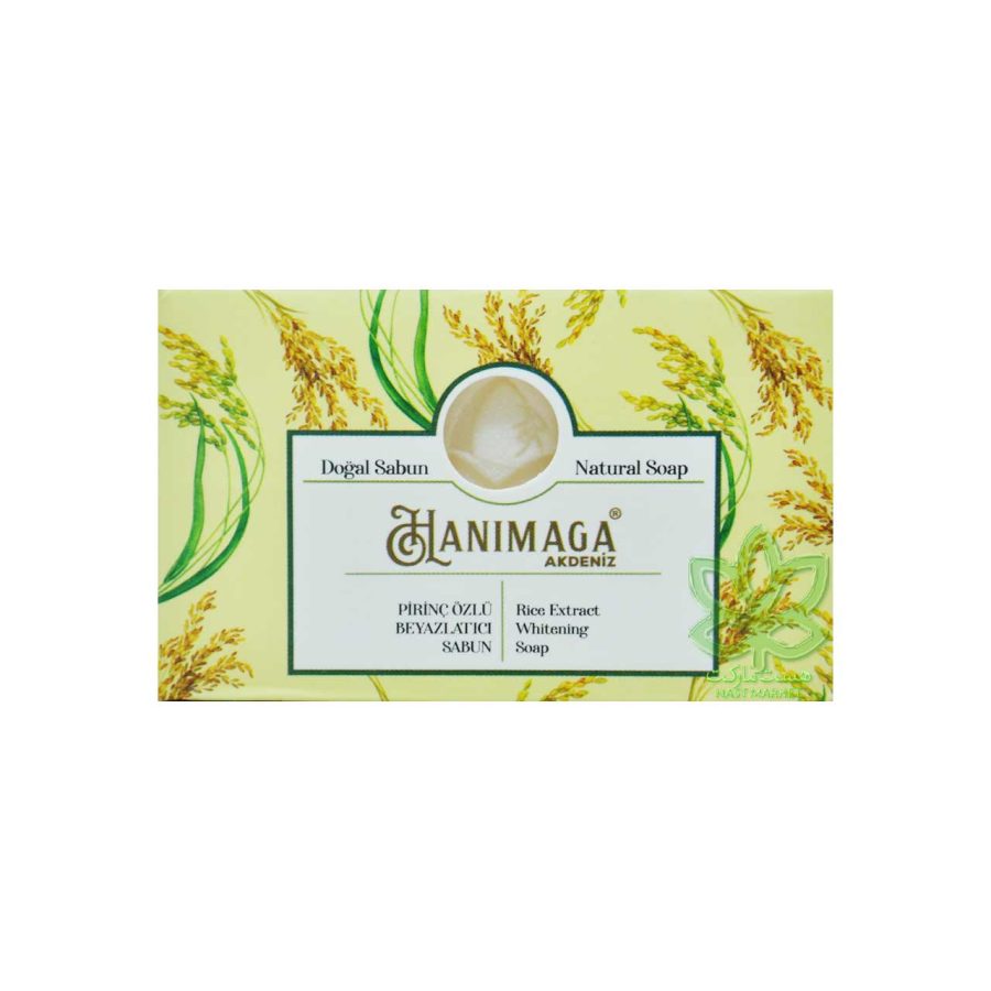 صابون سبوس برنج هانیماگا 100 گرم - hanimaga