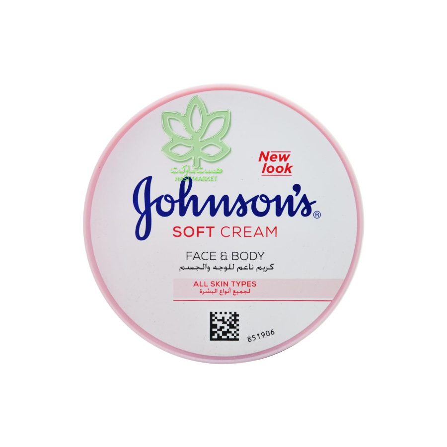 کرم مرطوب کننده پوست ۲۰۰ میل جانسون - johnsons
