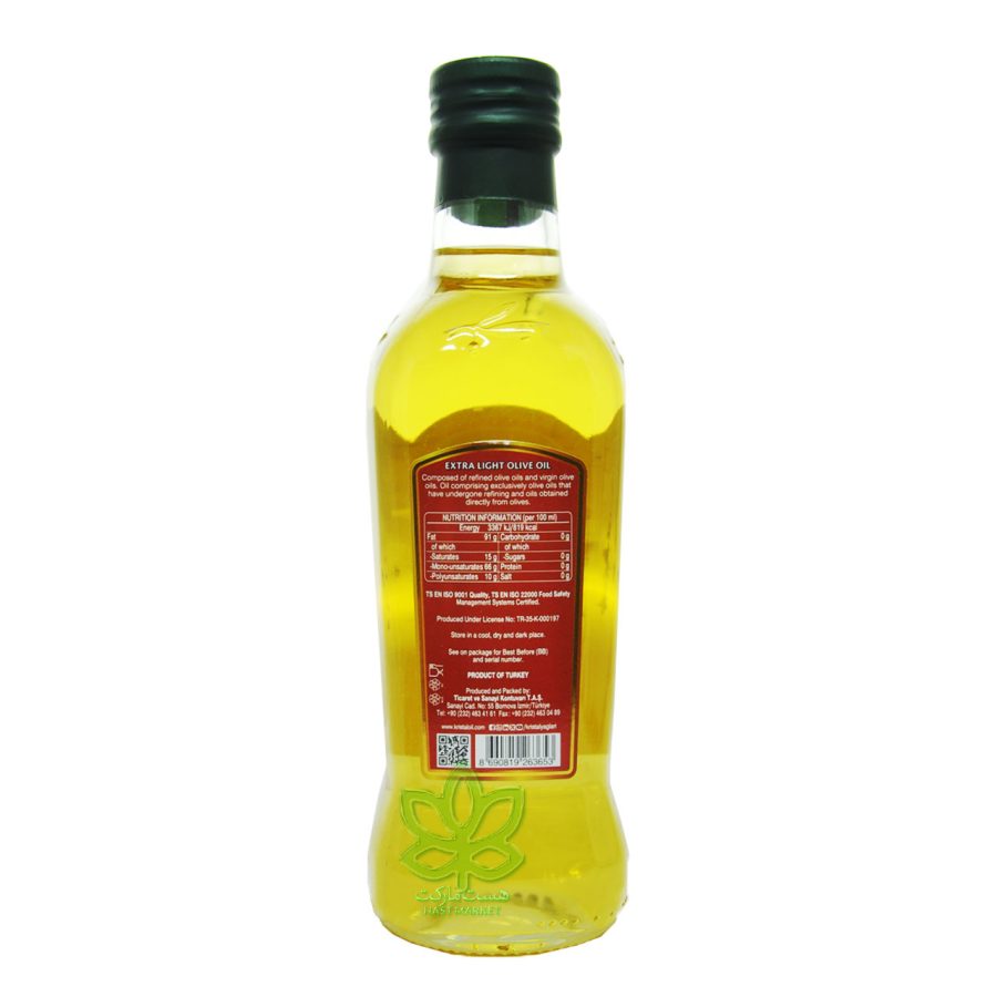 روغن زیتون کریستال بدون بو اکسترا لایت 500 میل - kristal - Image 2