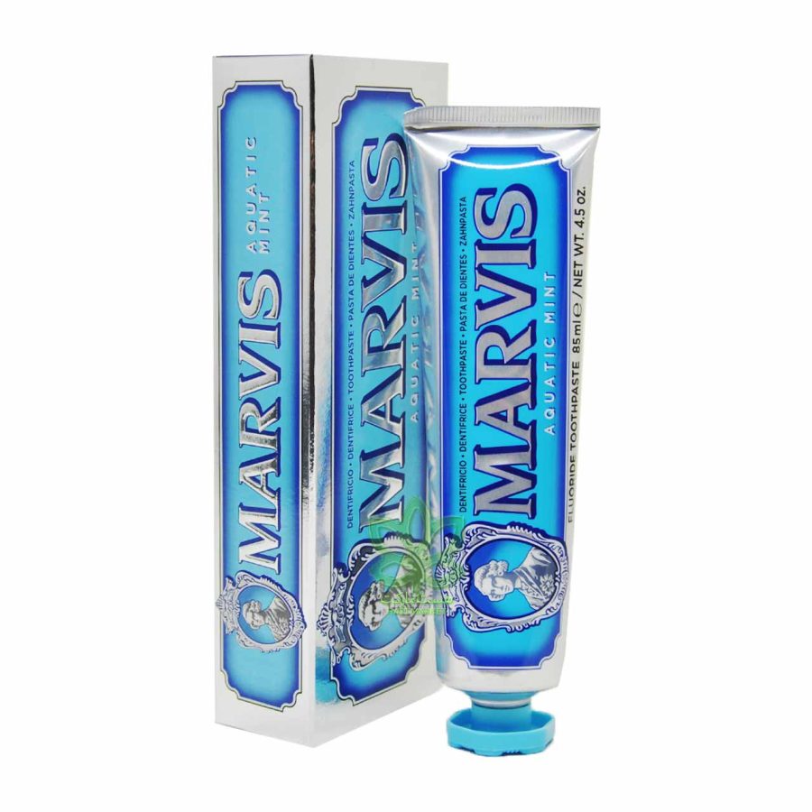 خمیر دندان مارویس اصل نعنایی آکواتیک 85 میل - marvis