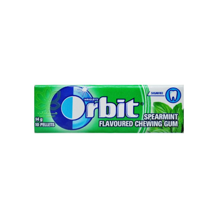 آدامس اوربیت نعنایی اصلی 10 عدد - orbit