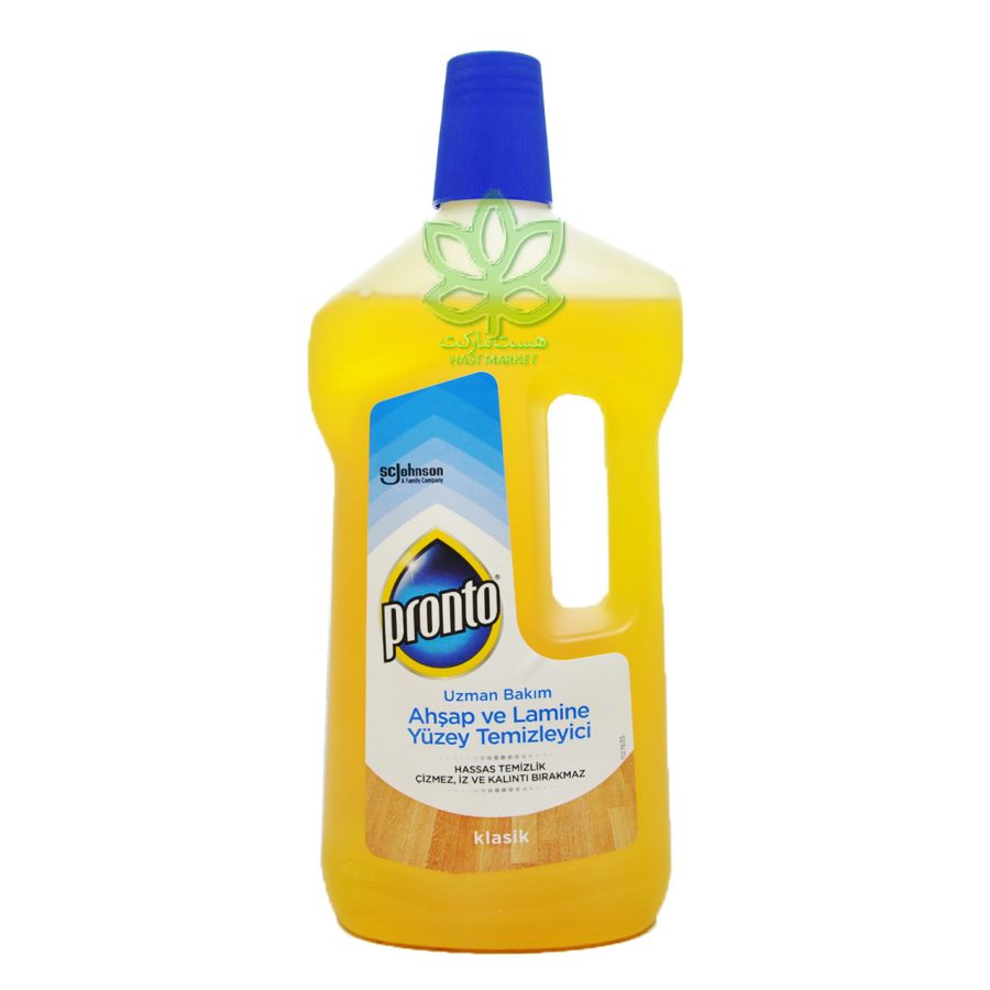 مایع پاک کننده سطوح چوبی و لمینت پرونتو کلاسیک 750 میل - pronto