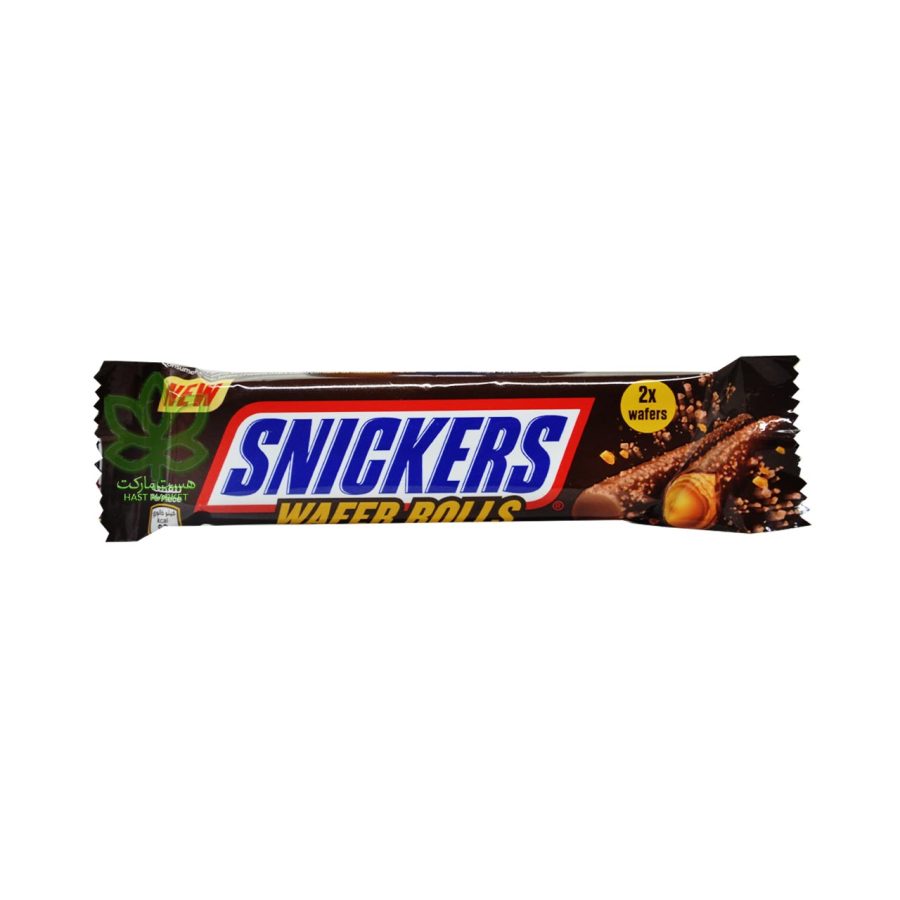 ویفر رولی اسنیکرز - snickers