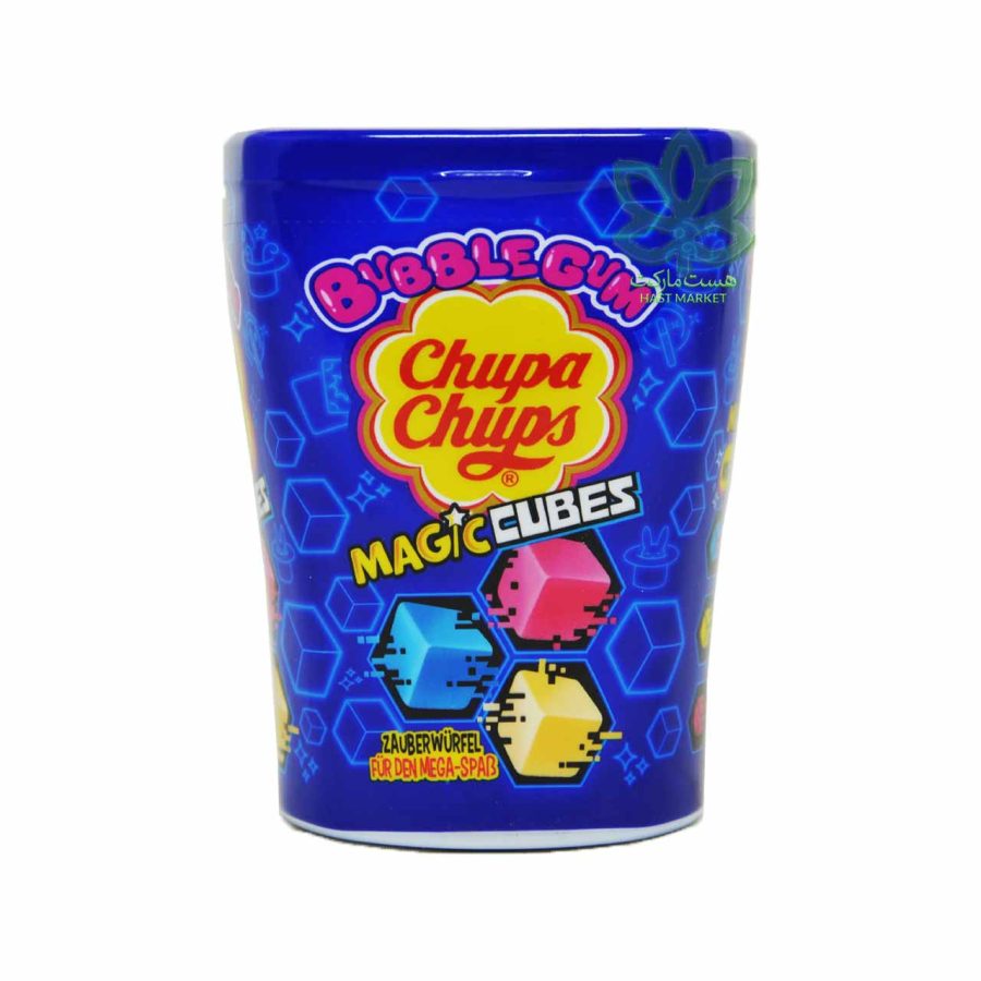 آدامس بادکنکی میوه ای مکعبی 85 گرم مجیک چاپا چاپس - chupa chups