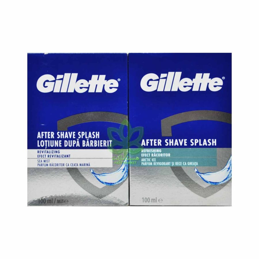 افتر شیو ژیلت رایحه دریا 100 میل - gillette - Image 2