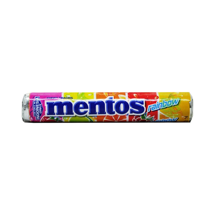 دراژه منتوس هلو و پرتقال با ویتامین سی 29 گرم - mentos - Image 3