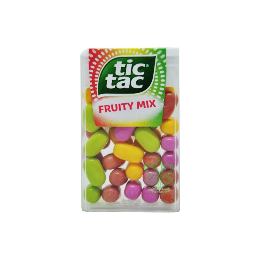 آبنبات خوشبو کننده دهان تیک تاک میکس میوه ای 20 گرم - tic tac