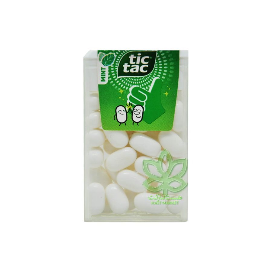 آبنبات خوشبو کننده دهان تیک تاک نعنایی 20 گرم - tic tac