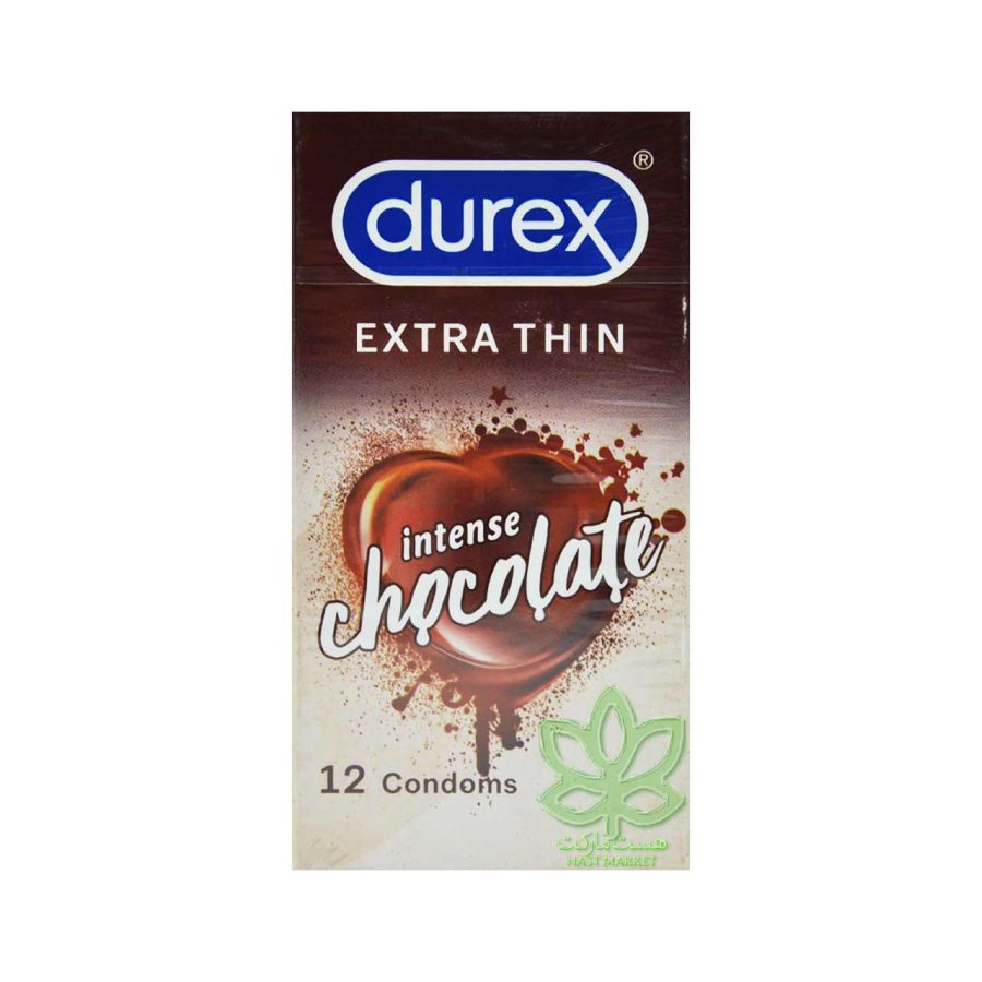 کاندوم دیورکس خیلی نازک شکلاتی 12 عدد اکسترا تین - durex