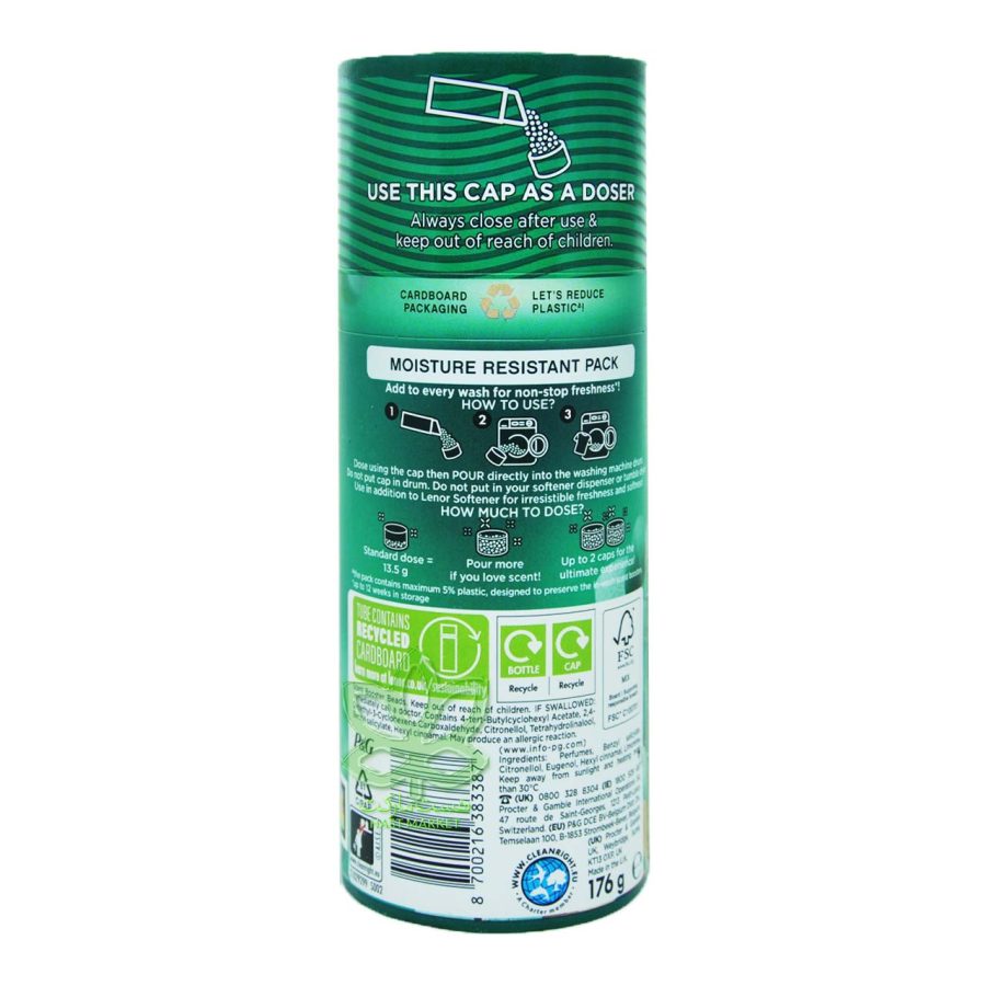 خوشبو کننده لباس لنور چوب صندل و اکالیپتوس 175 گرم - lenor - Image 2
