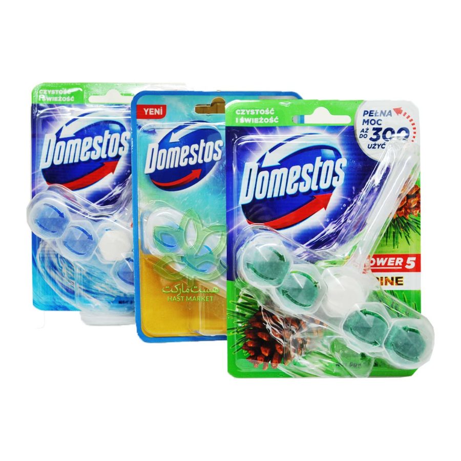 بوگیر توالت فرنگی دامستوس کاج 5 عدد - domestos - Image 3