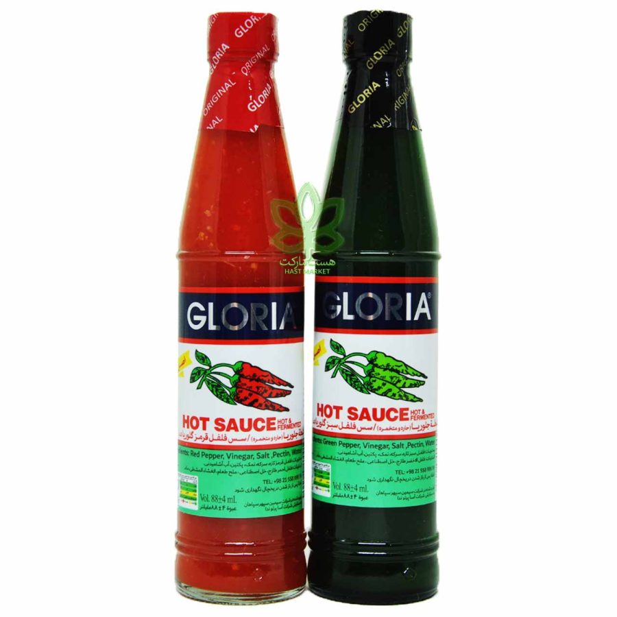 سس فلفل سبز تند گلوریا 88 میل - gloria - Image 2