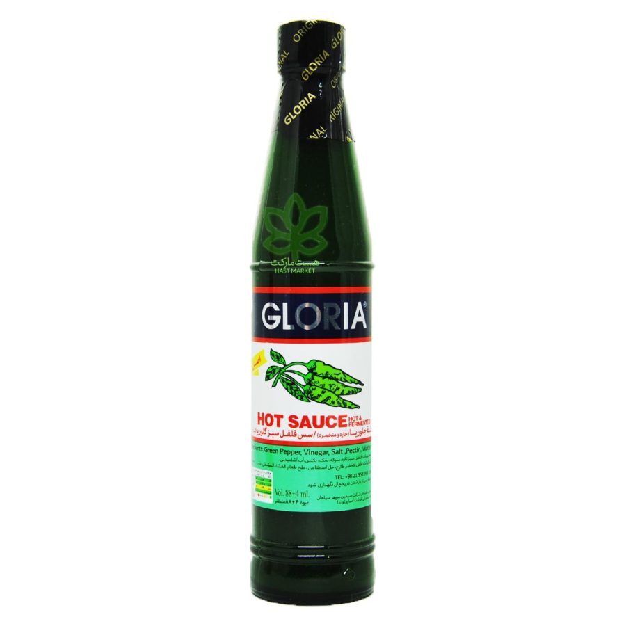 سس فلفل سبز تند گلوریا 88 میل - gloria