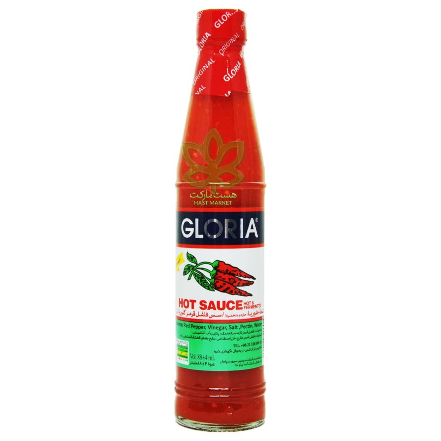 سس فلفل قرمز تند گلوریا 88 میل - gloria