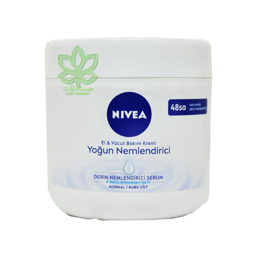 کرم دست نیوا مواد معدنی دریایی مرطوب کننده قوی پوست خشک 400 میل - nivea