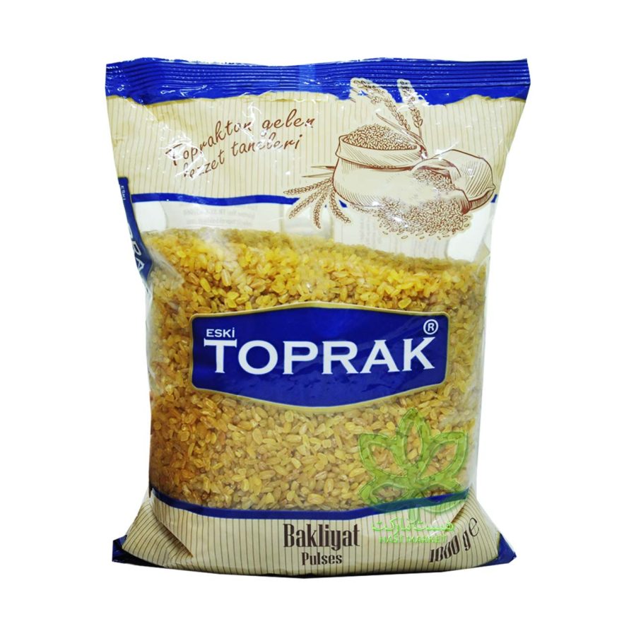 بلغور گندم درشت پلویی ۱ کیلویی توپراک - toprak